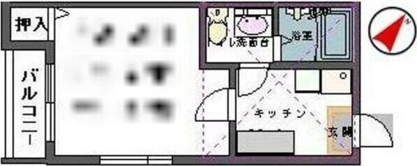 ウエストヴィレッジの物件間取画像